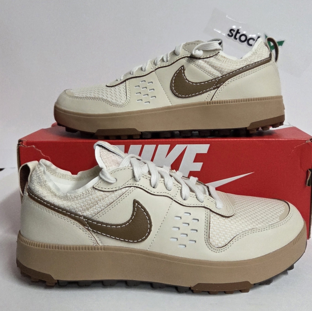 Nike C1TY Pale Ivory Light British Tan Hemp Men Casual Shoes Sneakers IB8863-122